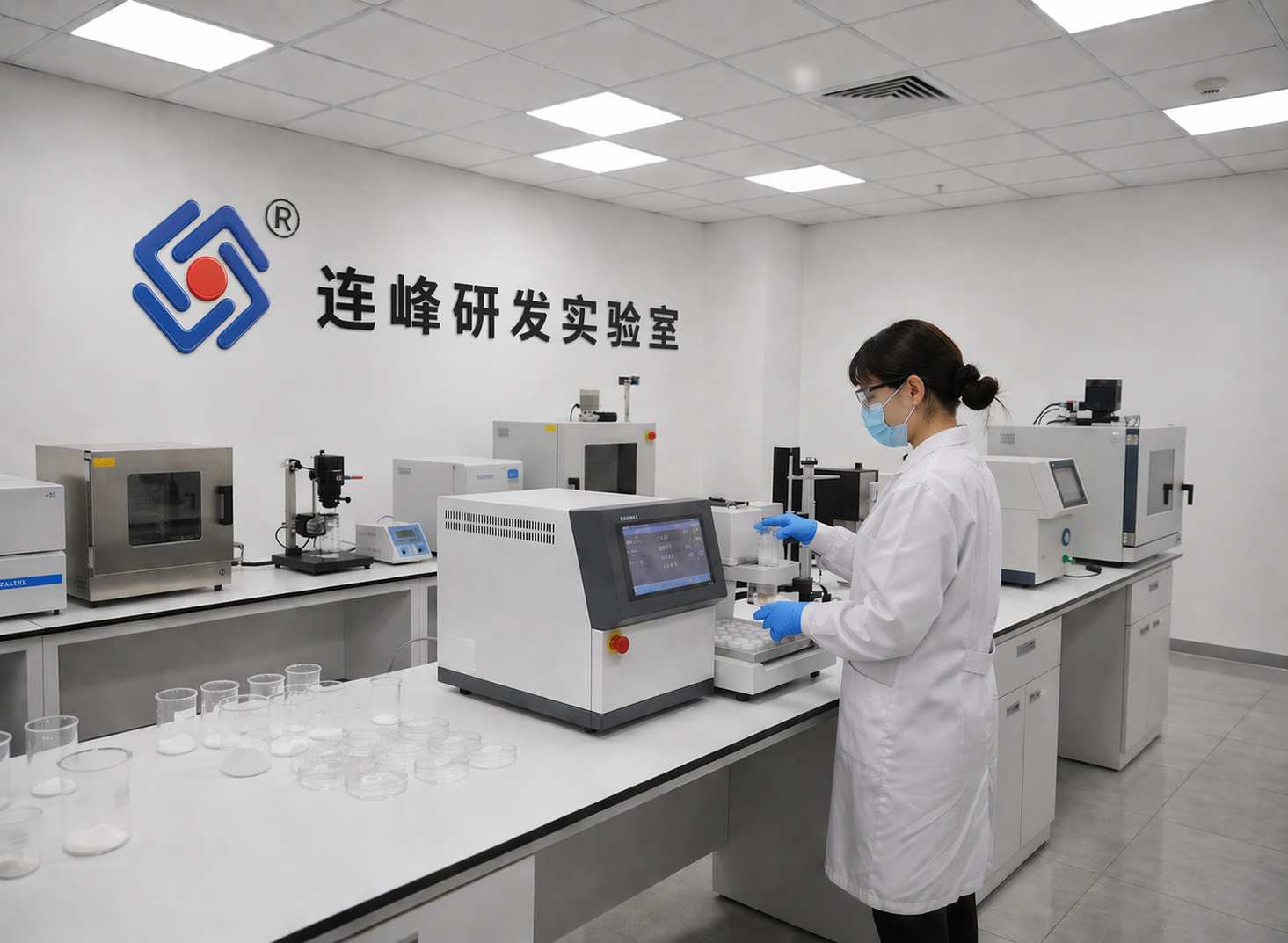 连峰粉体标准化研发实验室