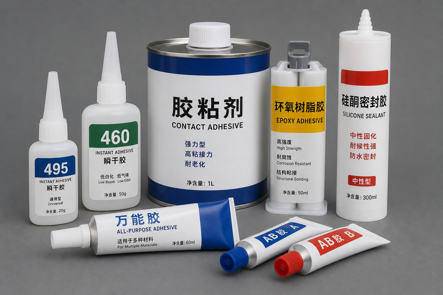 胶粘剂与密封胶应用场景