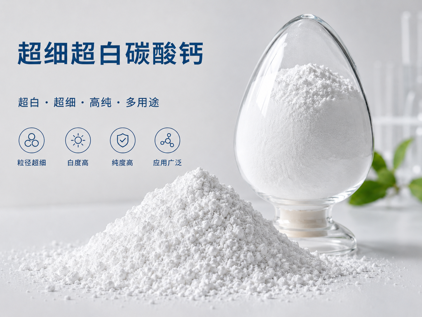 超细碳酸钙粉产品展示