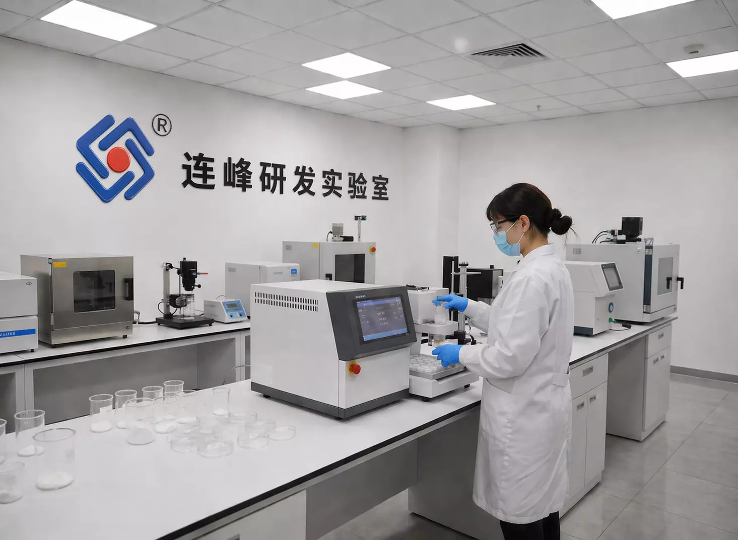连峰粉体研发实验室